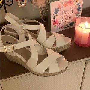 White Espadrille Sandals